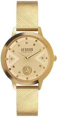 Versus By Versace Women's Palos Verdes Stainless Steel Bracelet Watch, 34mm
