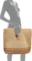 Thumbnail for your product : Vitamin A Tash Two-Tone Beach Tote Bag, Neutral