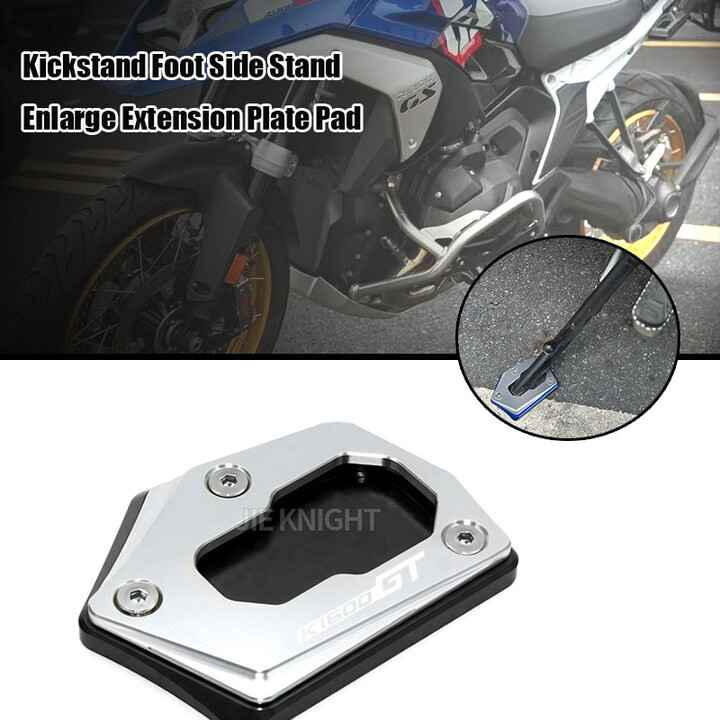 Side Stand Enlargefor BMW K1600GTL K1600 K 1600 GTL Accessories 2011-2024 Motorcycle CNC Side Kickstand Stand Extension Plate