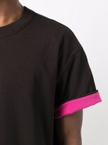 Thumbnail for your product : Bottega Veneta contrast-trim cotton T-shirt