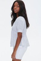 Thumbnail for your product : Forever 21 Floral Flounce Babydoll Top