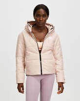 Thumbnail for your product : Nike Women's Pink Winter Coats - Sportswear Therma-FIT Repel Tape Jacket - Size L at The Iconic