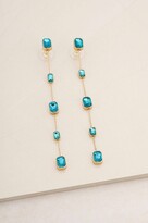 Thumbnail for your product : Ettika Iconic Crystal Dangle Earrings - Green