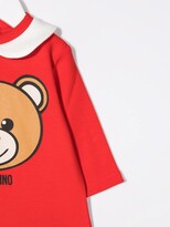 Thumbnail for your product : MOSCHINO BAMBINO Teddy Bear-slipper logo pyjamas