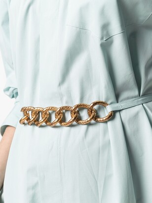 Givenchy Chain Belt Shirtdress