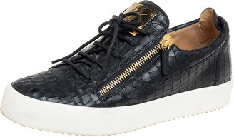 zanotti croc sneaker