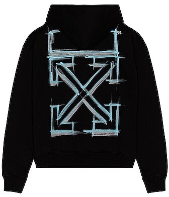 Off-White Carvaggio's "St. Jerome Writing" Layered Cotton Hoodie - ShopStyle