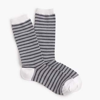 J.Crew Striped trouser socks