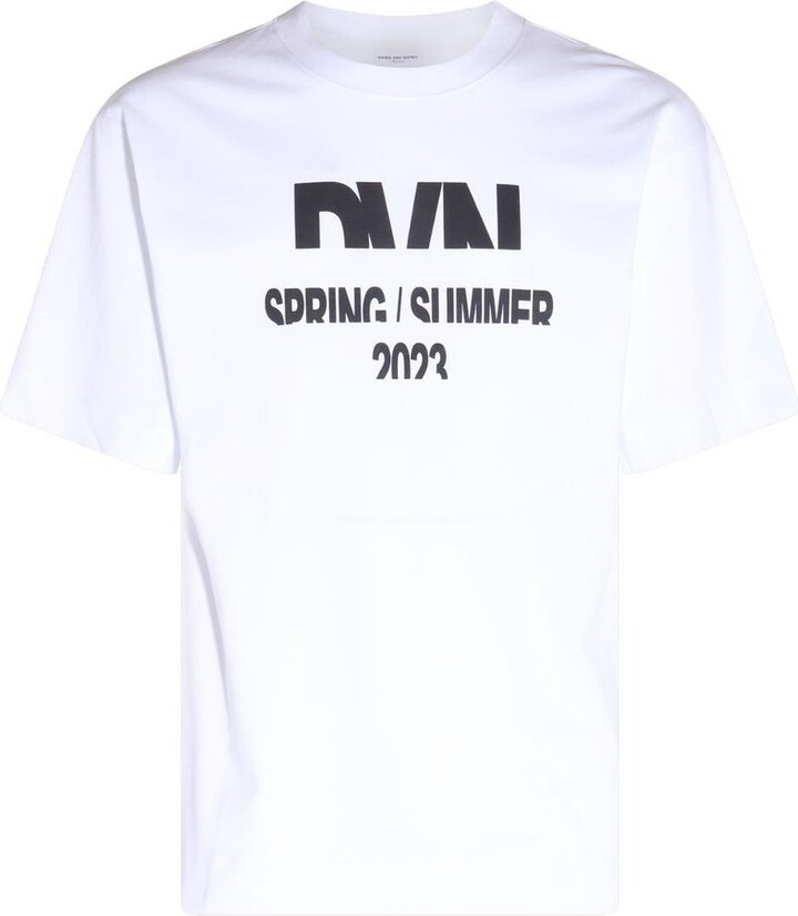 Dries Van Noten Graphic Printed Crewneck T-Shirt