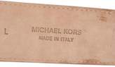 Thumbnail for your product : Michael Kors Leather Chain-Accented Belt