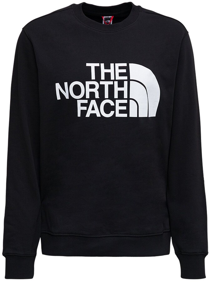The North Face crewneck sweatshirt with logo - ShopStyle