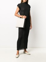Thumbnail for your product : Jil Sander Ribbed Ruffle Detail Dress