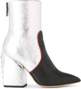 Thumbnail for your product : Petar Petrov metallic ankle boots