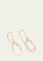 Thumbnail for your product : Ippolita Mini Wavy Oval Earrings in 18K Gold