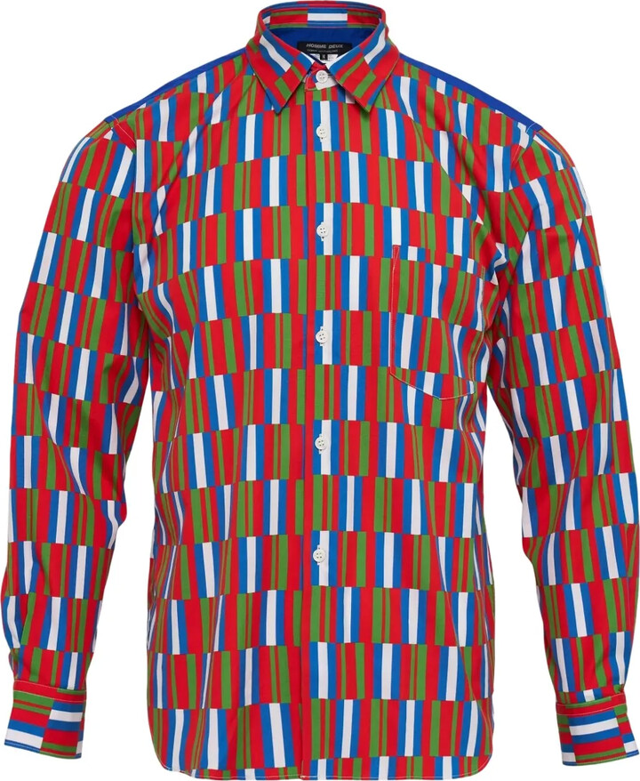 Comme des Garçons Homme Deux Patterned Shirt