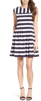 Thumbnail for your product : Vince Camuto Women's Stripe Fit & Flare Dress