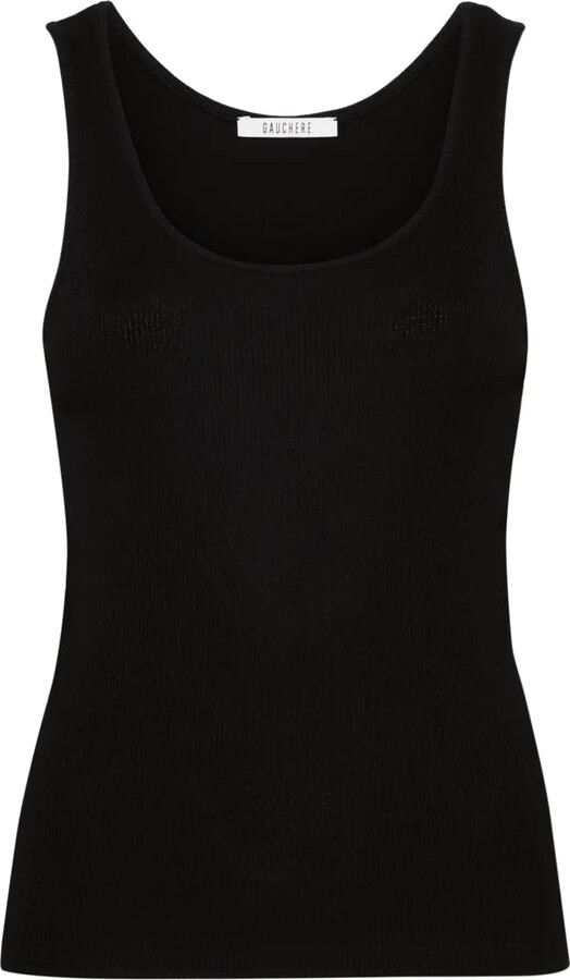 GAUCHERE Fine-Ribbed Tank Top