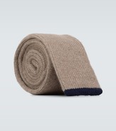 Thumbnail for your product : Brunello Cucinelli Cashmere knitted tie