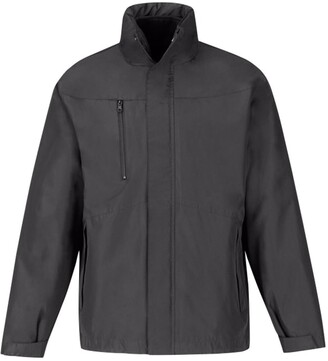 BC B&C B&C Mens Corporate 3-In-1 Hooded Parka Jacket (Dark Gray)
