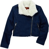 Thumbnail for your product : 7 For All Mankind Denim Faux Fur Jacket (Big Girls)