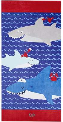 Pottery Barn Kids Nautical Shark Icon Tote Collection