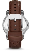 Thumbnail for your product : Fossil Grant Automatic Brown Leather Watch