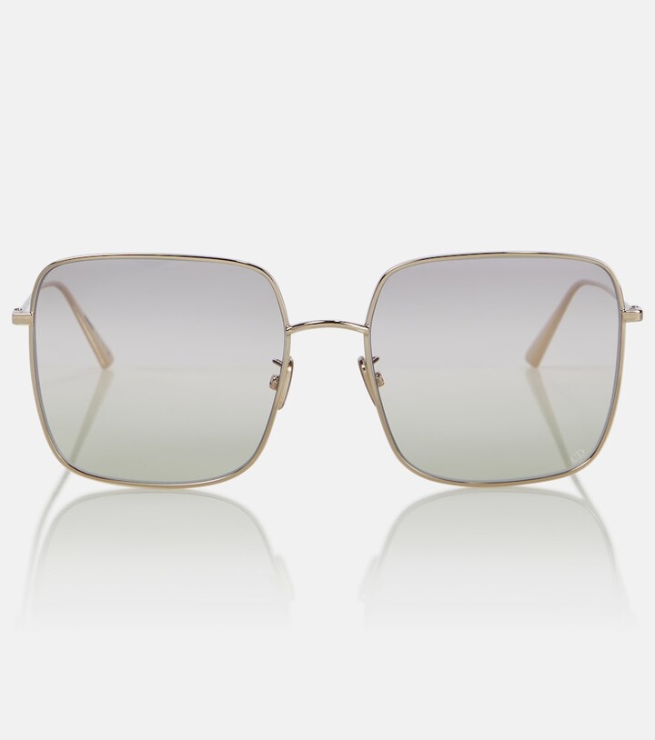 Dior Sunglasses DiorStellaire SU square sunglasses - ShopStyle