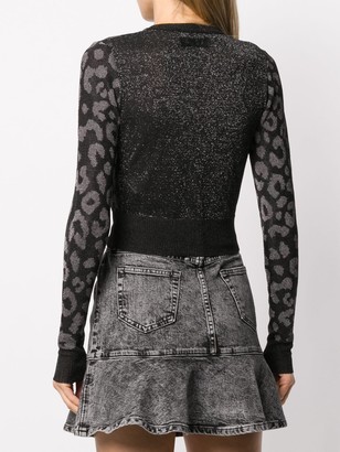 Diesel Cropped Knitted Top