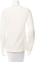 Thumbnail for your product : Akris Long Sleeve Button-Up Top