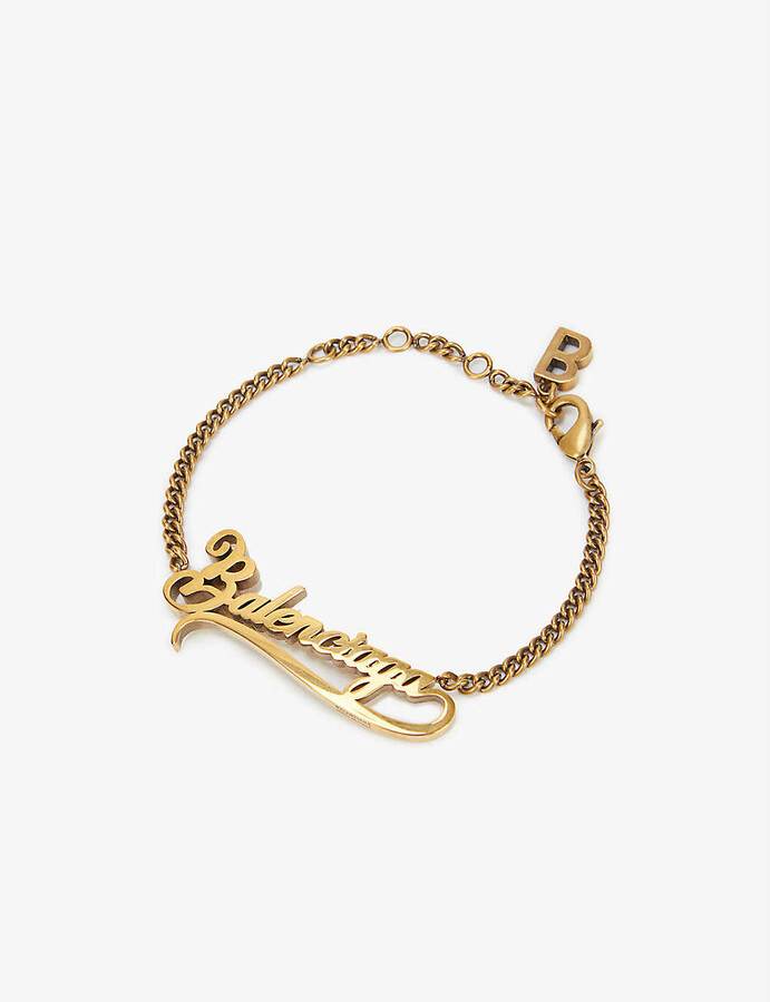 Balenciaga Gold Bracelets | Shop the world's largest collection of 
