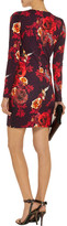 Thumbnail for your product : Matthew Williamson Treasured Garden printed stretch-cotton jersey dress