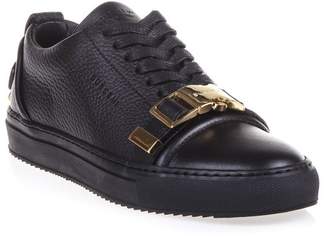 Buscemi Grained Leather Low-top Sneakers