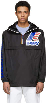 DSQUARED2 Black K-Way Edition Zipped Jacket