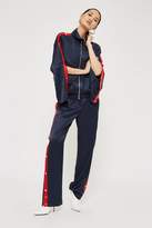 Thumbnail for your product : Topshop Popper side detail pants