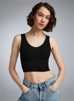 Thumbnail for your product : Twik Ultra-cropped ribbed cami