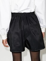 Thumbnail for your product : Alexander McQueen Drawstring Thigh-Length Shorts