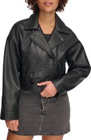 Faux Leather Moto Jacket 
