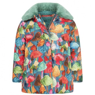 Baby Girls Down Padded Toadstool Coat