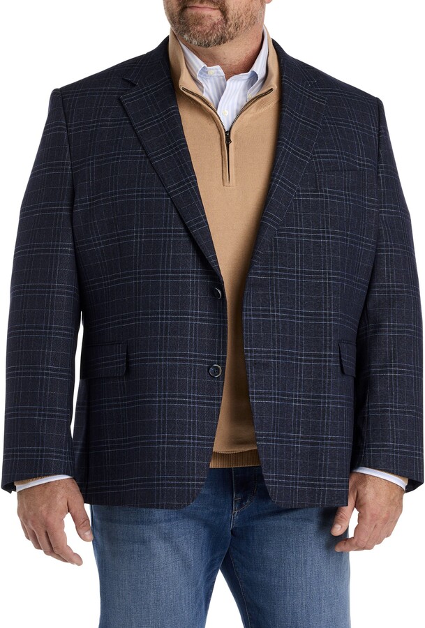Tallia Big & Tall Patterned Sport Coat