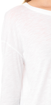 Thumbnail for your product : Vince Drop Shoulder Crew Neck Tee