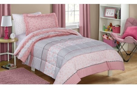 mainstays kids unicorn sky bed set