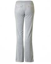 Thumbnail for your product : Juicy Couture Bling Plain Wide Velour Pants