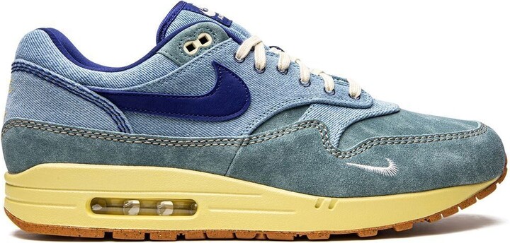 Nike Blue Air Max 1 PRM Dirty Denim Sneakers - ShopStyle Trainers &  Athletic Shoes