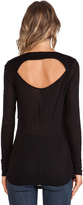 Thumbnail for your product : Heather Twisted Drape Top