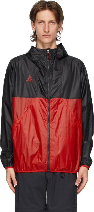 nike acg jacket red