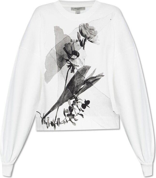AllSaints Floral Print Sweater