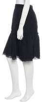 Thumbnail for your product : Monique Lhuillier Lace Knee-Length Skirt