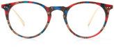 Thumbnail for your product : KREWE Royal Round Optical Frames, Matte Carnevale
