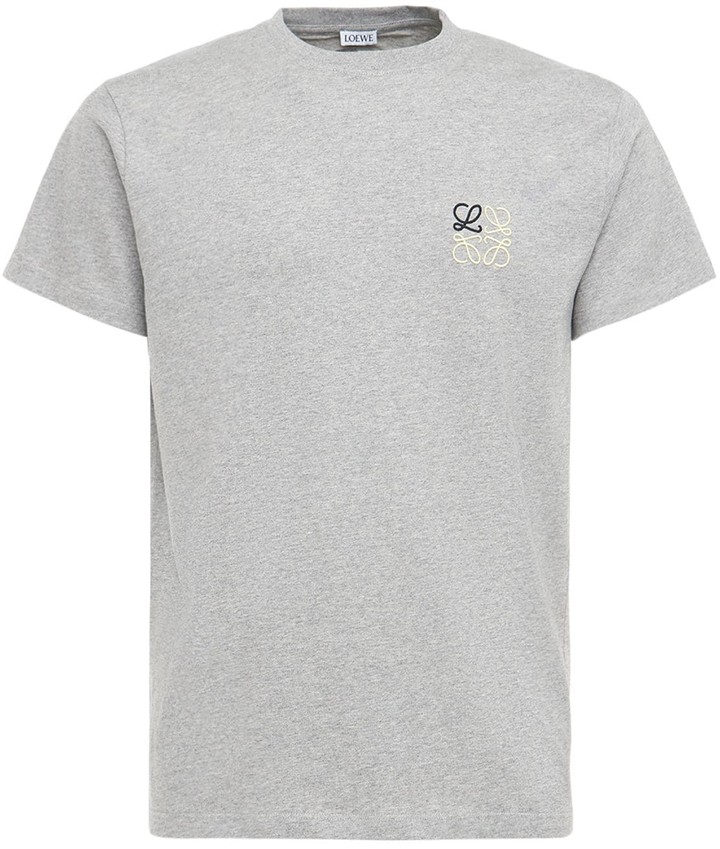 Logo-Appliquéd Cotton-Jersey T-Shirt