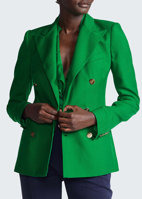 ralph lauren double breasted jacket